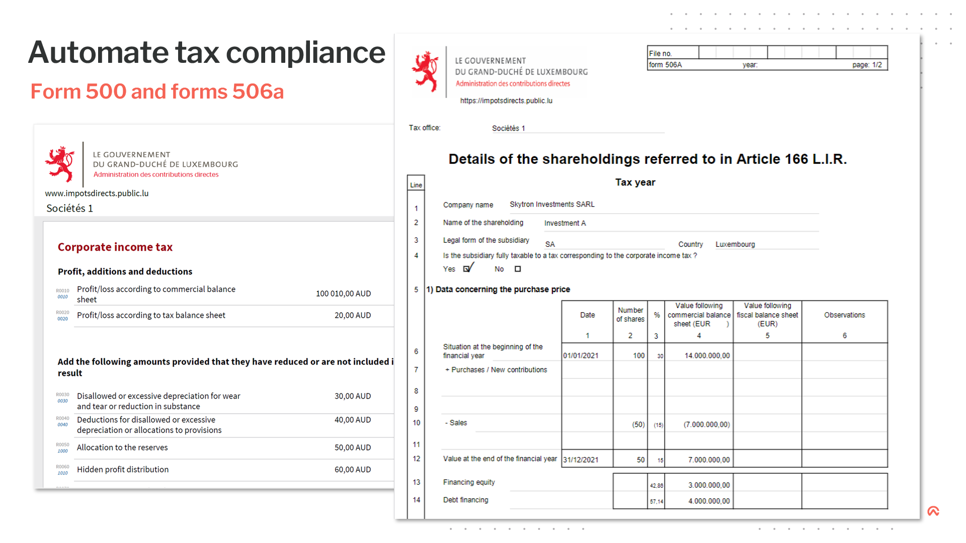 Lux Tax Image